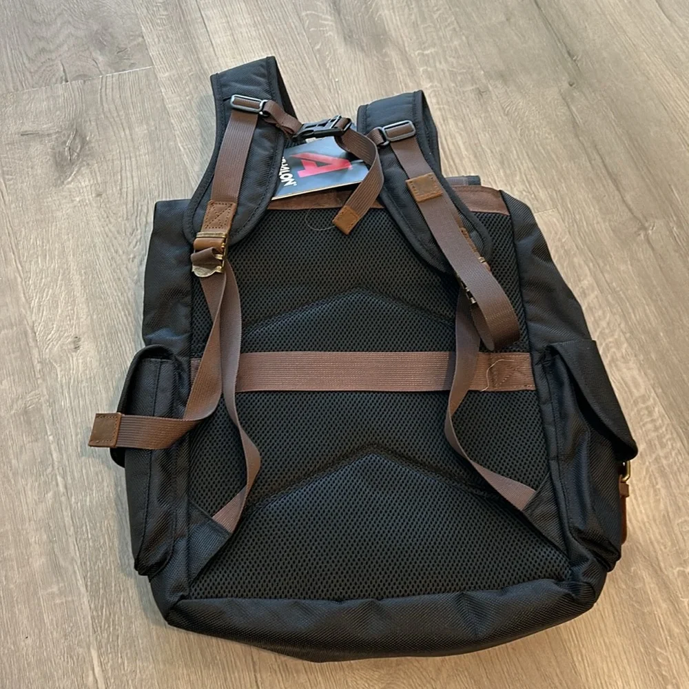 ATHALON | Men’s Leather Travel Backpack